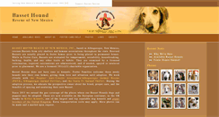 Desktop Screenshot of bassetrescuenm.org